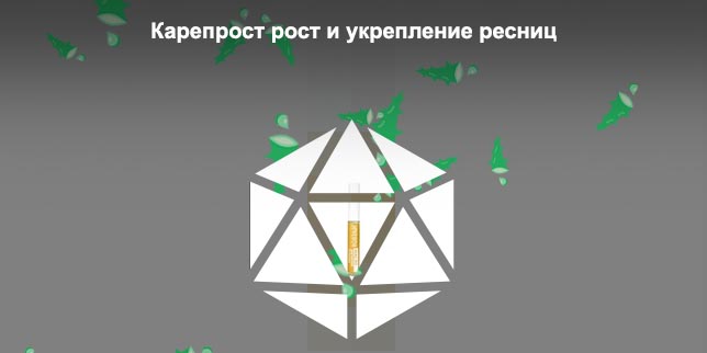 Карепостер масло для ресниц